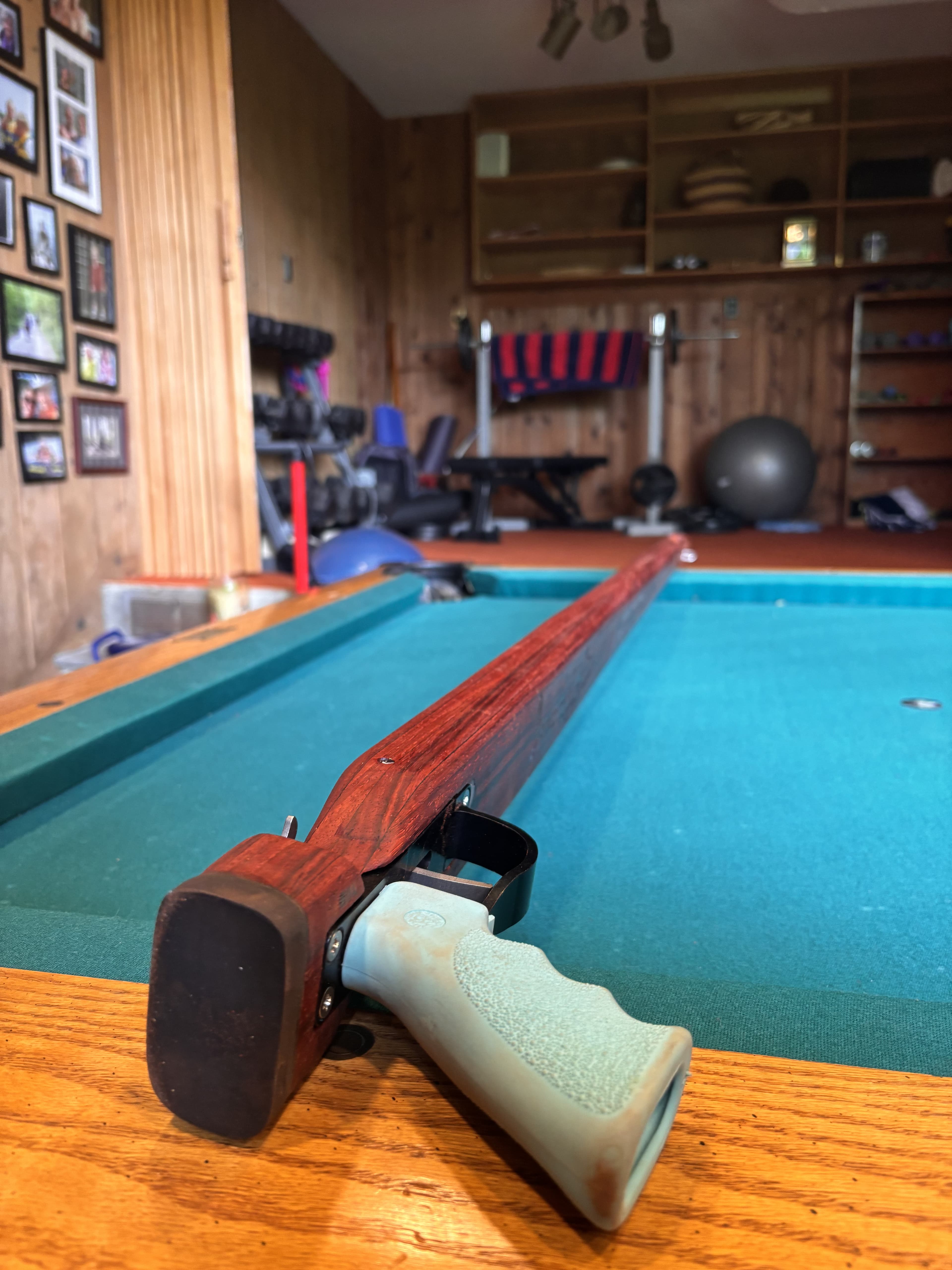 60" rearhandle rigged for breakaway